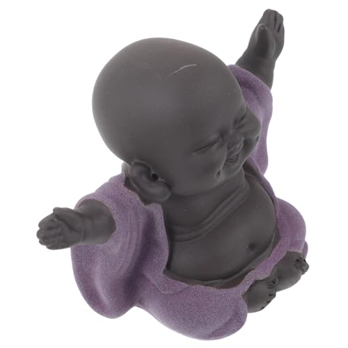 Cabilock Buddha-Figur Aus Sands Haustier-Ornament Kleine Buddha-Dekoration Für Schreibtisch Heimdekoration Exquisites Kunsthandwerk