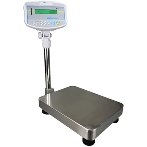 Adam Equipment GBK 35a Bench Check Weighing Scale, 35lb/16kg Capacity, 0.001lb/0.5g Readability Cover