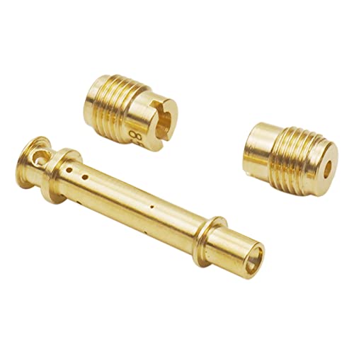 Carburetor Carb Jet Kit Fit For Predator 212Cc Hemi Non-Hemi Carb .036 .037 140 Performance Tube Carburetor Main Jets And 2 Pcs Slow/Pilot Jets #TOP2