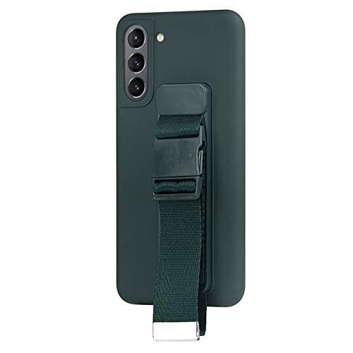 Étui en silicone avec support de bracelet pour courir avec votre Galaxy A52