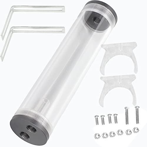 PC Water Tank Reservoir for Computer Water Cooling System-280mm-3*G1/4 Holes -Acrylic Material(280mm)