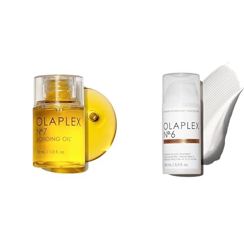 OLAPLEX No.7 Bonding Oil + N°.6 Bond Smoother für glattes und glä...