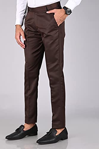 Image of Formal Pants for Men | Men's Slim fit Formal Pant Combo | Non Stretchable Trouser | Office wear Trousers