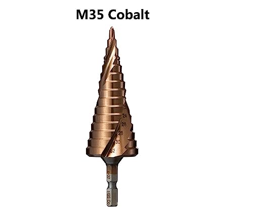 Foret étagé hexagonal 4-12mm M35 pour aménager des structures métalliques de maison - 2