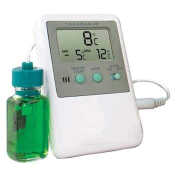 Flash Deals - 50% OFF Digi-Sense Traceable Fridge/Freezer Digital Thermometer with Calibration; 1 Bottle Probe