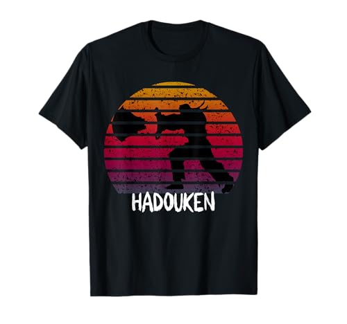 Photo de Retro Vintage Hadouken Fighter T-Shirt