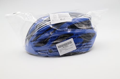 ioutdoor Bike Helmet Adult, Mountain Cycle Helmets Mens, With Visor Adjustable Size 56-62CM Large Lightweight 18 Vents Bicycle Cycling for Teenagers Women Men 12 Years Old (Blue Black) - Image 9