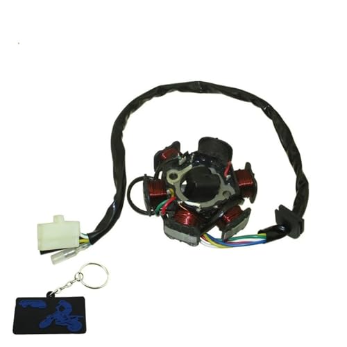 Bobina estator GY6 50cc para encendido de scooter magneto y ciclomotor de 4 tiempos