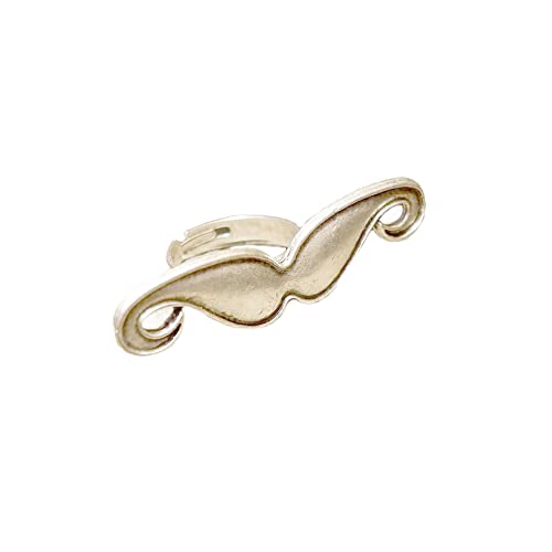 Bague moustache – Bague de barbe • Bague unique • Bague déclaration • Bague homme • Bague minimaliste • Bague faite à la main • Bague épaisse •...