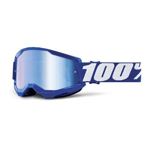 100% 5002800014 Strata 2 Goggles - Sports Goggles For Motocross & Mountain Biking - Eyewear For Bike Riders cover