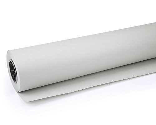 Papel de respaldo para enmarcar Lineco 613-2072L, rollo gris de 40lb de 20 x 72 pulgadas