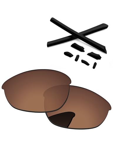 Image of Replacement Lenses & Rubber Kits for Oakley Half Jacket 60mm Sunglass - Precision Fit, UV Block & Impact Resistant