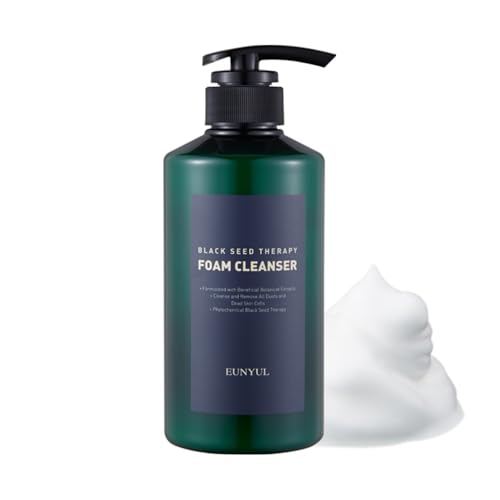 EUNYUL Black Seed Gel Nettoyant Visage 500ml Soins de la peau coréens de grande taille Cleinser visage & Mousse Nettoyant Visage