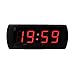 Timer da Palestra Intelligente digitale grande LED Schermo Orologio da parete gigante con telecomando Funzione Countdown Timer Cronometro Timer ( Color : Black , Dimensione : Digital height 1.8inch )