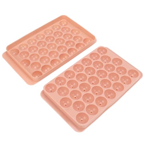 Cubetera con tapa de 33 cubos plástico alimentario miniatura 7