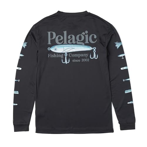 PELAGIC Youth Aquatek Stick Em Fishing Shirt