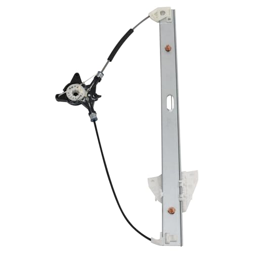 Image of TRQ Front Right Power Window Regulator Without Motor Passenger Side Compatible with 2007-2015 Mazda CX-9