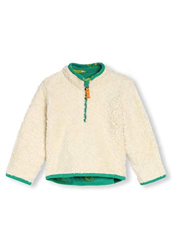 kIDio Organic Cotton Baby Infant Toddler Reversible Fleece Jumper - Boy Girl (0-4 Years)2