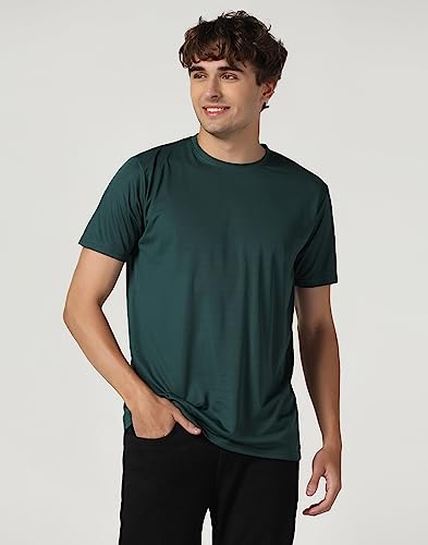 Image of INKKR Men's Short Sleeve Round Neck Dry Fit Multicolor T-Shirt Combo