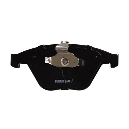 Image of Detroit Axle - Front Brake Pads for BMW 323i 328i 335i 528i 530i 535i xDrive 335d 335xi 525i 525xi M3 X1, Ceramic Brake Pads w /Hardware Replacement