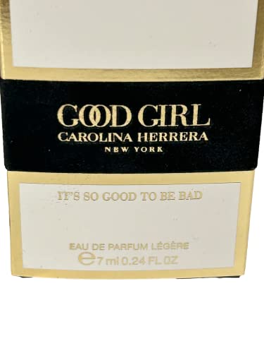 Carolina Herrera Good Girl Eau De Parfum Legere Top Splash tamanho viagem, 0.24 Fl Oz (Pack of 1)