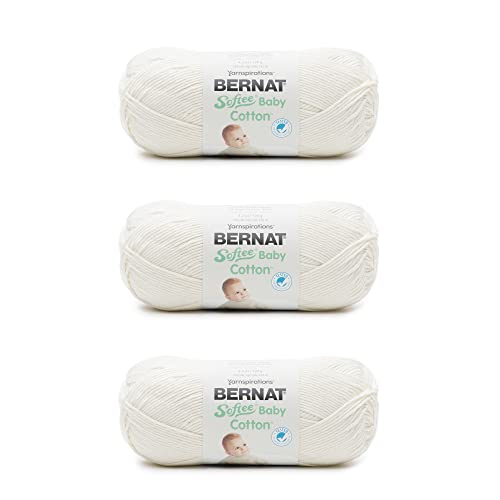 Bernat Softee Baby Cotton Cotton Yarn - 3 Pack of...