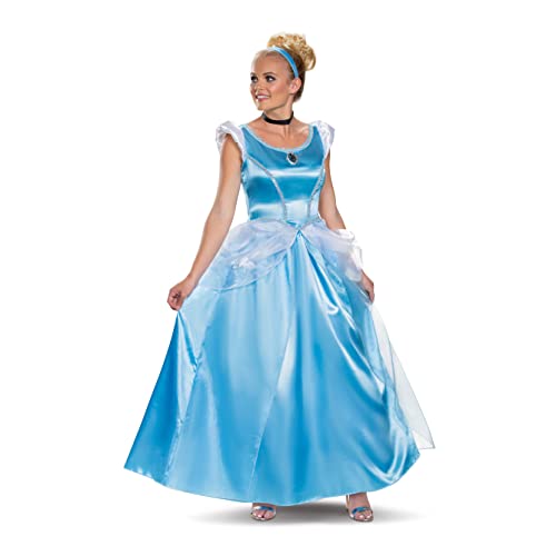 Disguise womens Cinderella Costume, Official Disney Princess Cind...