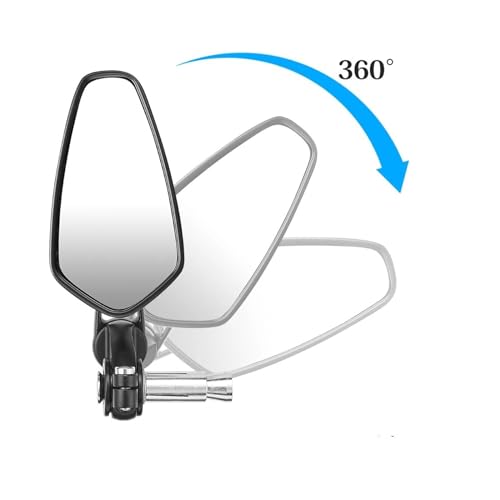 Espejos plegables de manillar para moto MT07 y CB125R 5