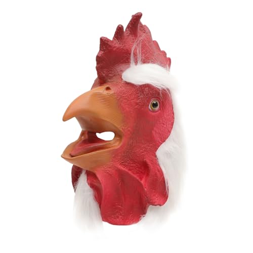 Masque Coq Cosplay Souple Mikikit pour Animer Vos Fêtes d'Adultes et Carnaval