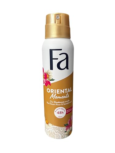 FA Lot de 6 déodorants en spray pour femme « Oriental Moments » (6 x 150 ml)