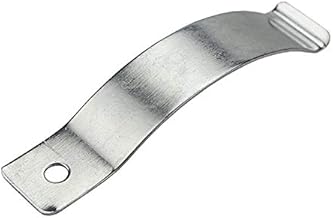 10 x Large Spring Clips & Screws - Holds Canvas INTO Picture Frame 46mm ZINC