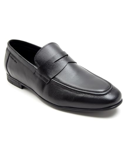 Image of Thomas Crick Slip-Resistant Rubber Sole Lightweight Soft Leather Loafers