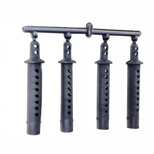 Extension de plot Killerbody 1/10 4pc en matériaux durables pour châssis de précision