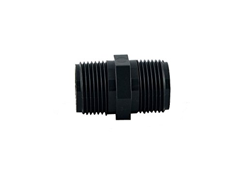 Preisvergleich Produktbild PVC Doppelnippel Hexagonalnippel 1 1 / 2", Profi-Qualität