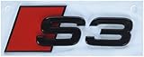 Audi 8Y0071804 Schriftzug S3 schwarz Tuning Exclusive Black Edition Emblem