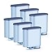 AquaStrata 6er-Pack Wasserfilter, kompatibel mit Philips Aqua Clean Filter CA6903/10/22/99, passend für Philips und Saeco Kaffeevollautomat Serien 1200/2200/3200/5400, BPA-frei, 150L, neues 2025