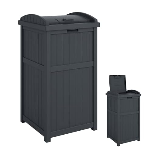 Outdoor Trash Hideaway for Stylish Storage