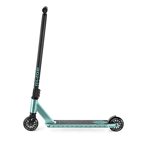 Movino Stunt Scooter Profi Roller für Erwachsene & Jugendliche mit ABEC 9 Kugellagern Kickscooter mit 100mm Rad 6061 Aluminium-Deck Gewicht 3,3 kg Tragfähigkeit: 100 kg