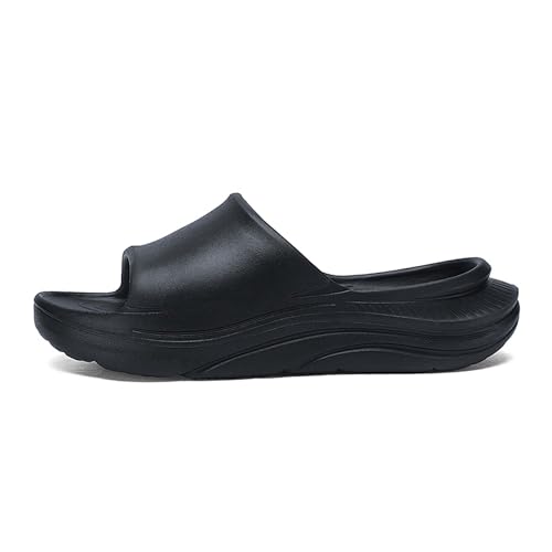 Men's Outdoor Home Double Wear Thick Bottom One line Dragging Comfortable and Lightweight Rehabilitation Slippers