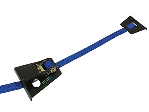 EZ Travel Collection Ratchet Tie Down Spanner 1inchesX15' Belt Clamp Floor Panel Straps Panel Spanner