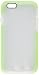 BodyGuardz Contact Case with Unequal Technology for iPhone 6 / 6s - Retail Packaging - Clear / Green