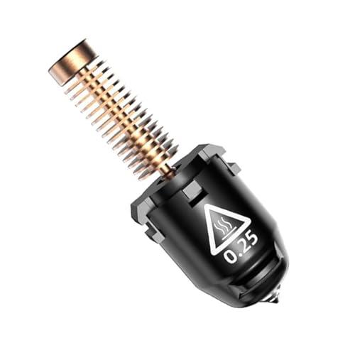 HUAYUWA 0.25mm Nozzle 280℃ 3D Printer Hotend Nozzle Compatible with Adventurer 5M/Adventurer 5M Pro, AD5M Pro High Flow Nozzle for Stable High-Speed Printing (0.25mm)