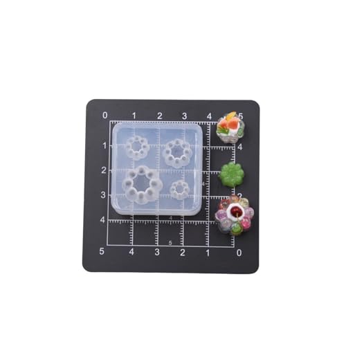 Strudy Moule à dessert miniature pour les amateurs d'art et d'artisanat en silicone robuste