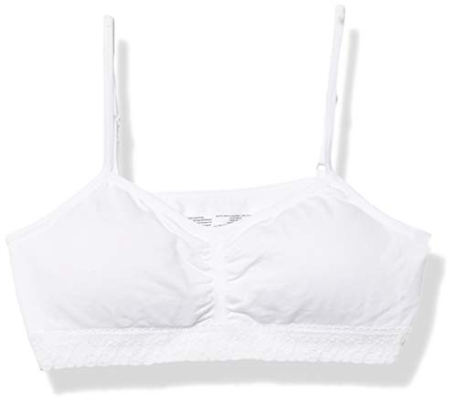 Maidenform Girls Seamfree Ruched Crop with Lace Band