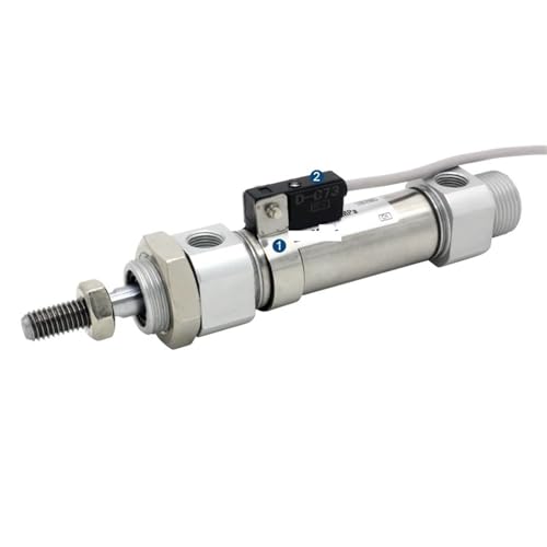 Vérin pneumatique double effet CDM2B 40mm pour éviter les pannes de position - 6