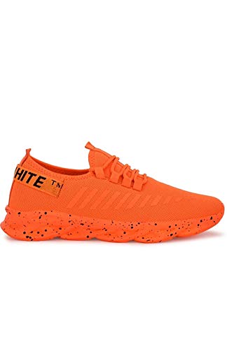 Generic Sneakers for Men Orange - Image 4