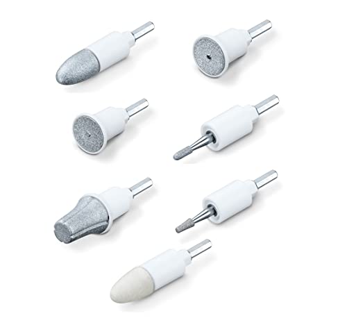 Kit de remplacement Beurer MP 41, accessoires pour l'appareil de manucure Beurer MP 41en saphir et feutre