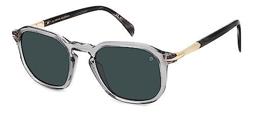 David Beckham DB 1115/S TRANSPARENT GREY/BLUE 52/21/145 men Sunglasses