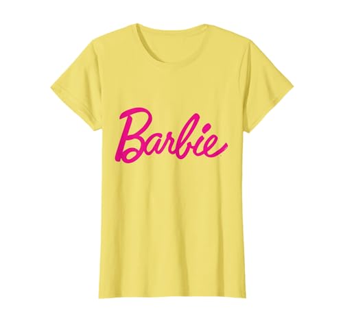 Barbie T-Shirt, offizielles Barbie-Logo, mehrere Farben T-Shirt