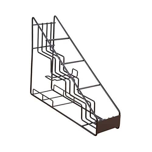 FUNOMOCYA Sleek Iron Fruit Display Stand Jam Bottle Shelves Syrup Bottle Rack Kitchen Organizer Sturdy Easy to Clean
